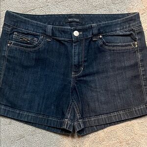 White House | Black Market Women's Dark Blue Denim Shorts